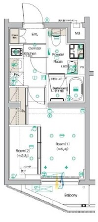 SYFORME KOMAGOMEⅡの物件間取画像